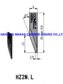 Comelz HZ2N.L Blade, Comelz Blade HZ2N.L, Comelz Knife Blade Comelz HZ2N.L Blade, Comelz Blade HZ2N.L, Comelz Knife Blade